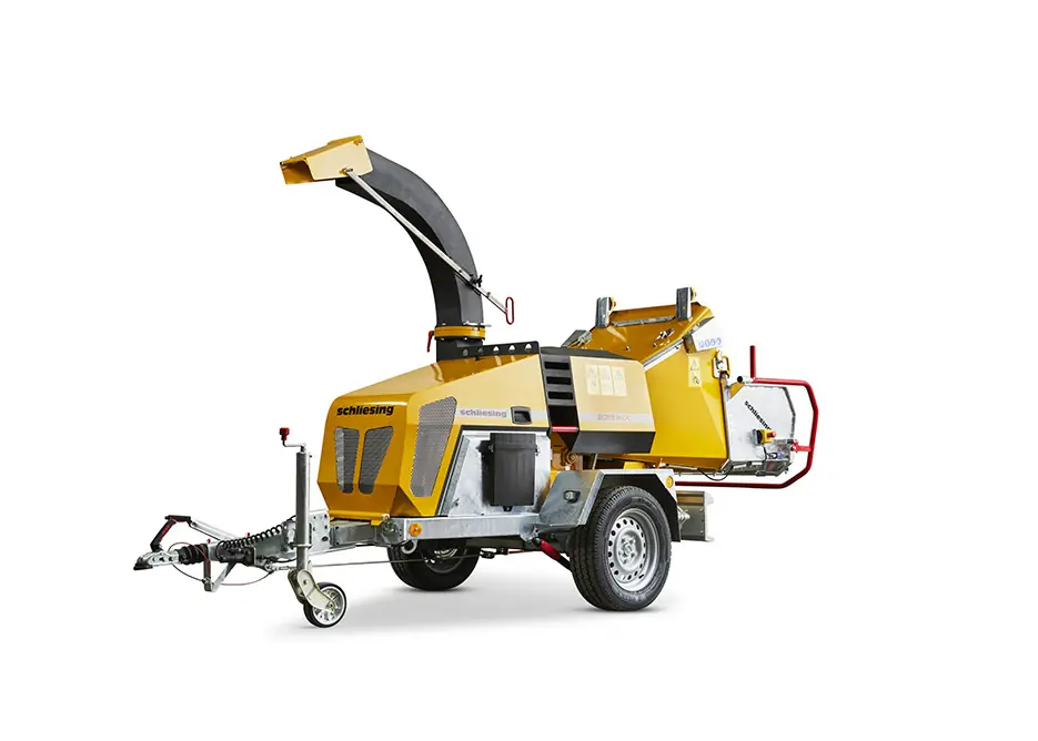 Holzhäcksler Schliesing MX235, Holzhäcksler bis 19 cm