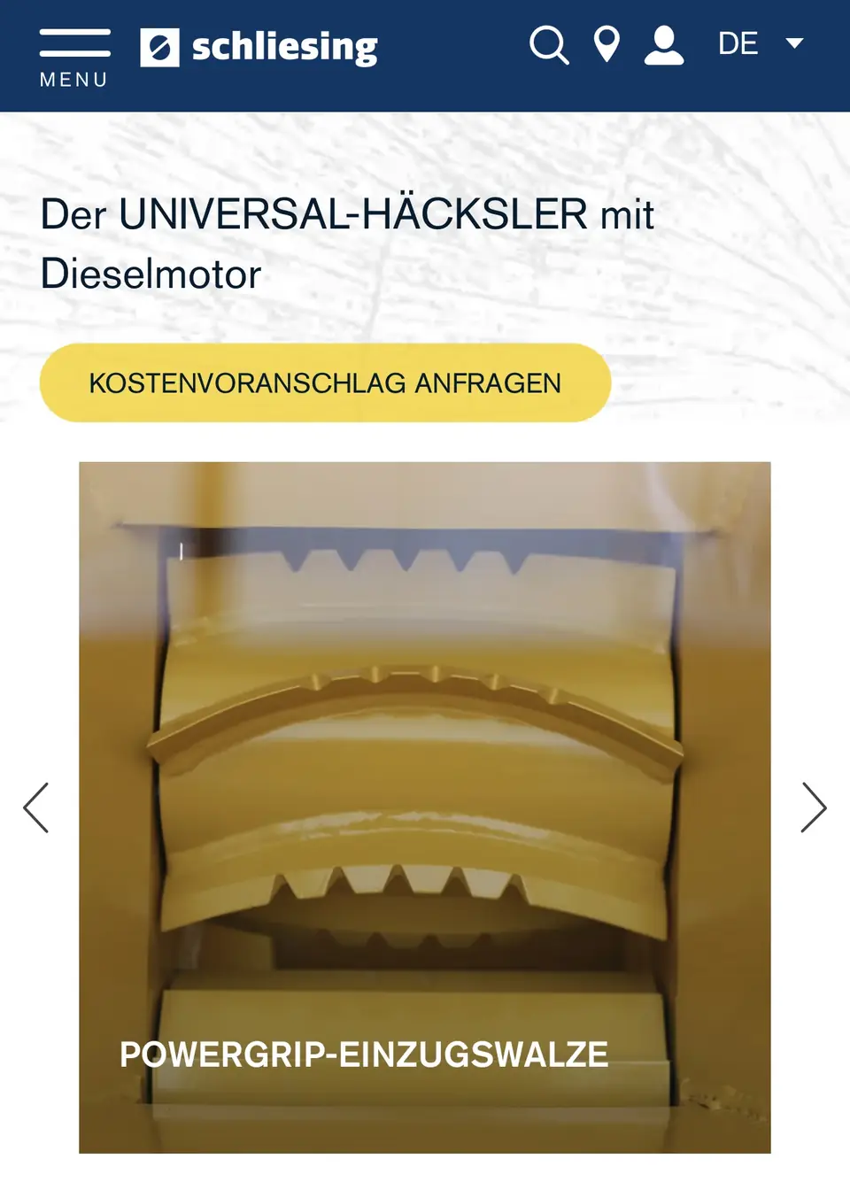 Holzhäcksler Schliesing MX235, Foto 4