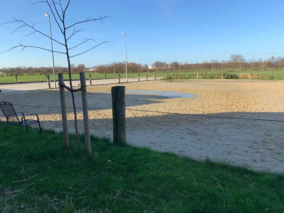 Spring- und Longierplatz